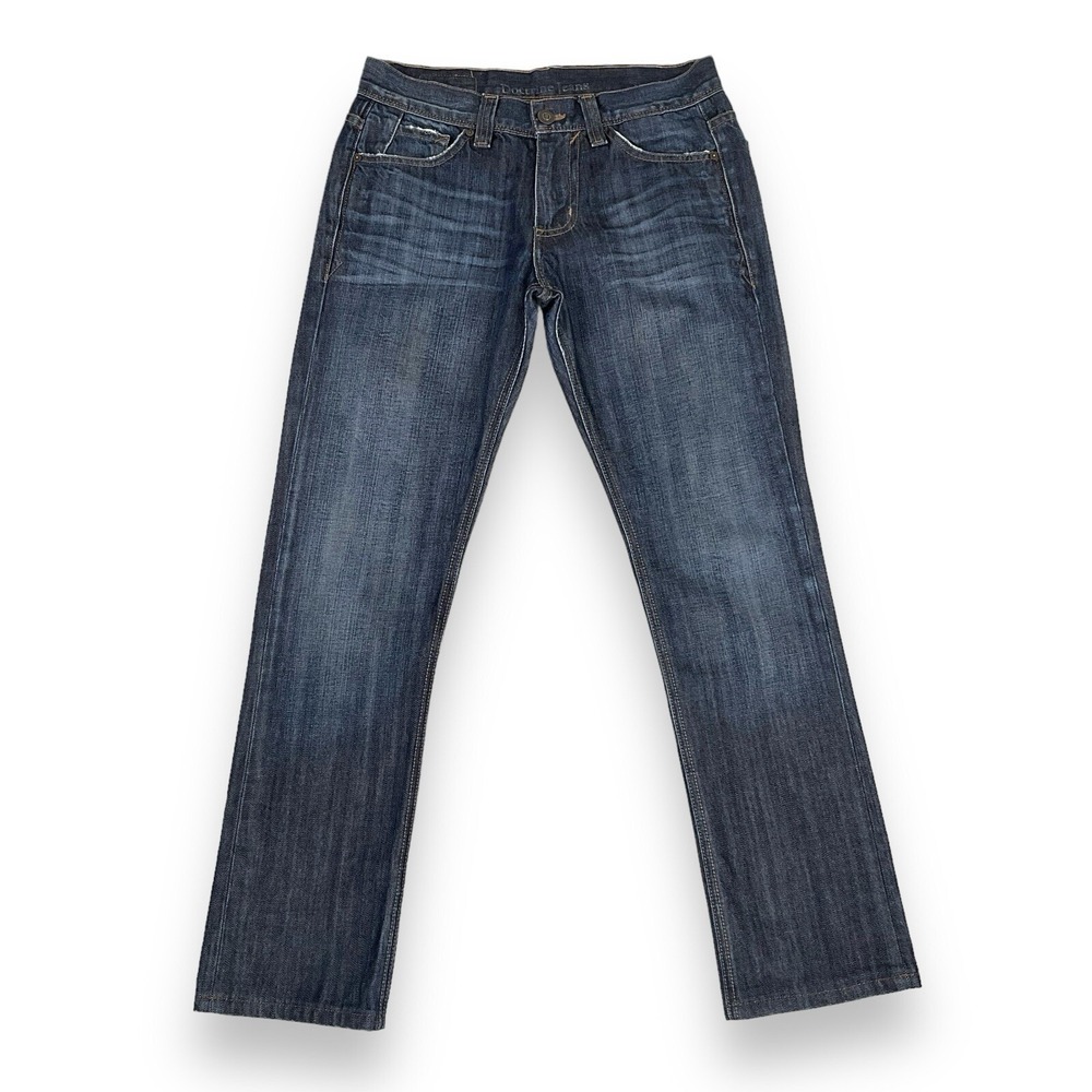 Doctrine Jeans Men 30 (ACTUAL 30x29.5) Blue Straight Denim D7060 USA‎